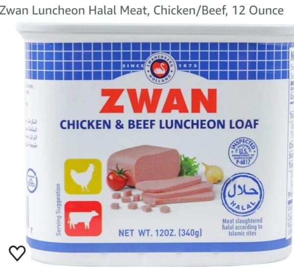 Zwan Chicken & Beef Luncheon Loaf (12 Oz)