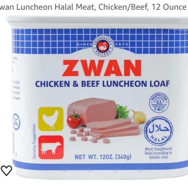 Zwan Chicken & Beef Luncheon Loaf (12 Oz)
