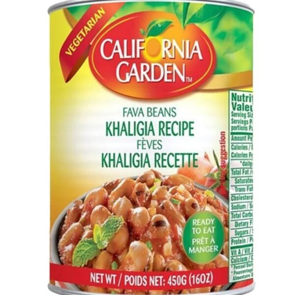 California Garden Fava Beans Khaligia Recipe