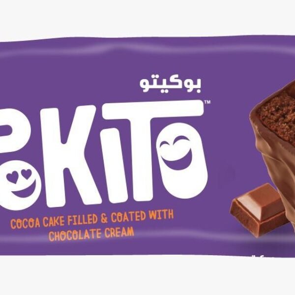 Pokito Cocoa Cake Filled & Coated with Chocolate Cream