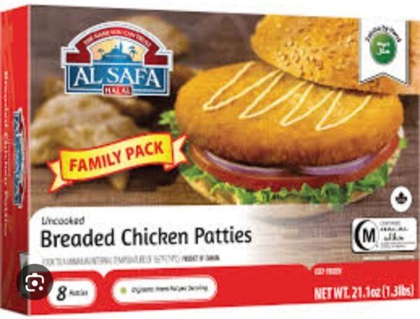 Al Safa Breaded Chicken Patties
