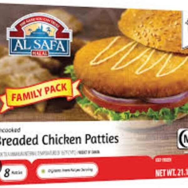 Al Safa Breaded Chicken Patties