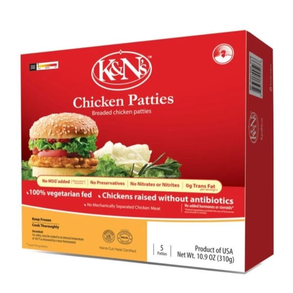 K&N’s Chicken Patties (Breaded Chicken Patties)