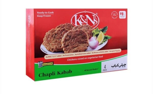 K&N's Chapli Kebab (Ground Chicken Meat Patties)