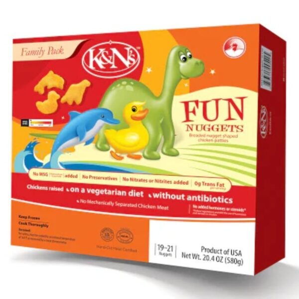 K&N’s Fun Nuggets (Breaded Nugget Shaped Chicken Patties)