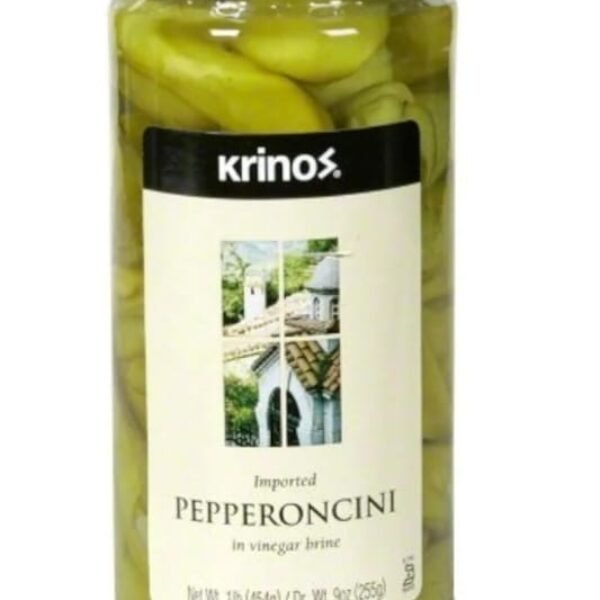 Krinos Pepperoncini in Vinegar Brine