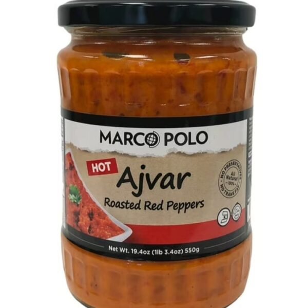 Marco Polo Hot Ajvar (Roasted Red Peppers)