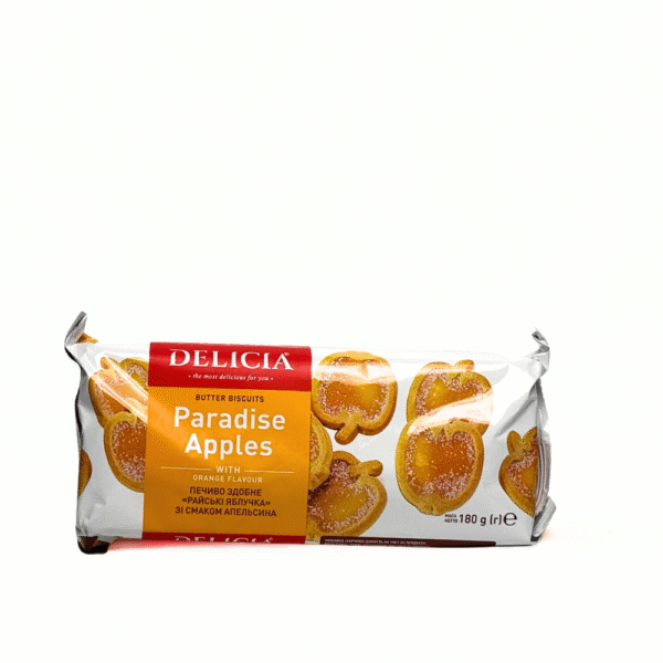 Delicia Butter Biscuit – Paradise Apple with Orange Flavour