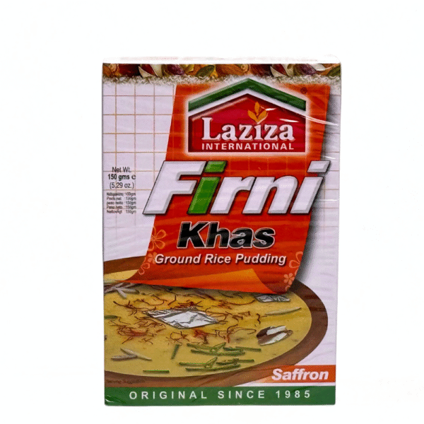 Laziza Firni Khas Rice Pudding with Saffron