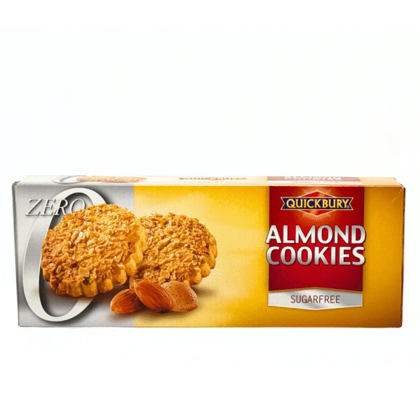 Quickbury Almond Cookies Zero Sugar