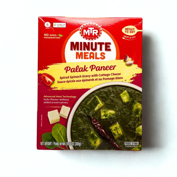 MTR Minute Meals Palak Paneer (Spiced Spinach Gravy with Cottage Cheese)