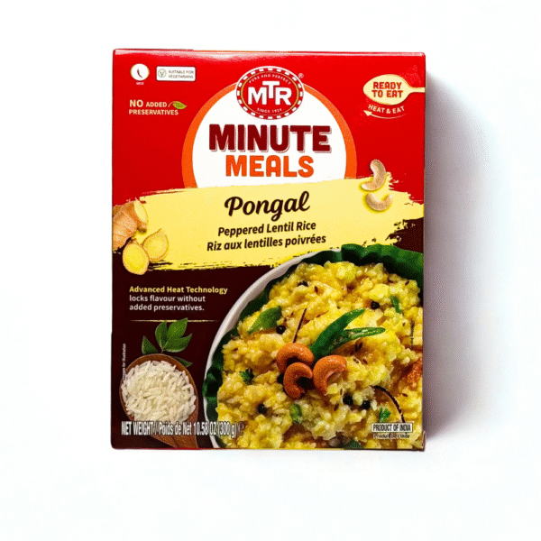 MTR Minute Meals Pongal (Peppered Lentil Rice)